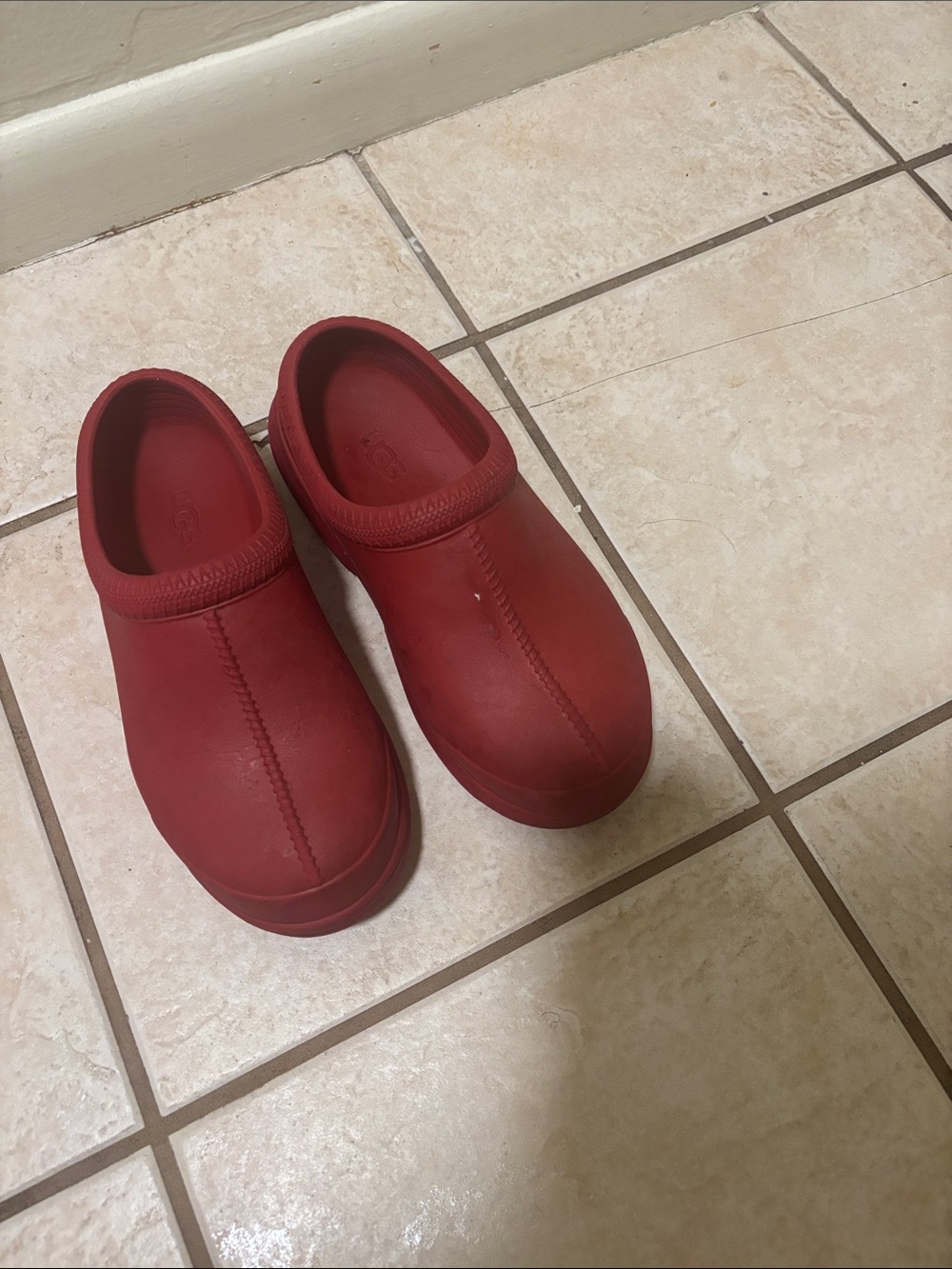 UGG TASMAN X RAIN boot clog size 8